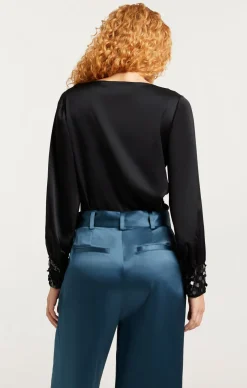 Sequin Cuff Taylee Top