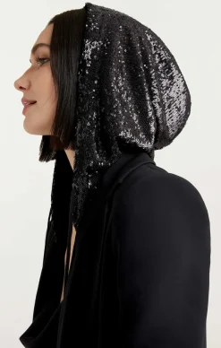 Sequin Hooded Khloe Blazer