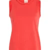 Sleeveless Braided Tee