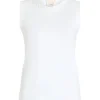 Sleeveless Braided Tee