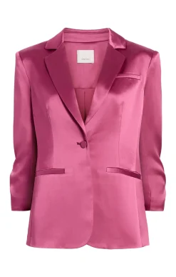 Smooth Satin Khloe Blazer