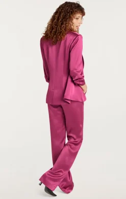 Smooth Satin Khloe Blazer