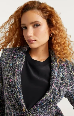 Spacedye Tweed Khloe Blazer