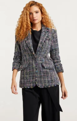 Spacedye Tweed Khloe Blazer