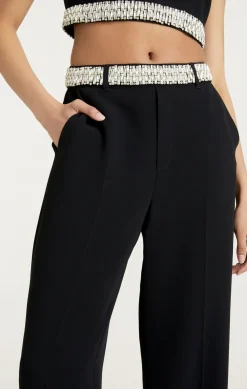 Stacked Jewelry Embellished Collins Pant