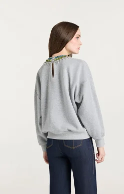 Stacked Necklace Brandy Pullover