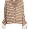 Striped Atlas Cardigan