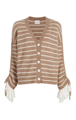 Striped Atlas Cardigan