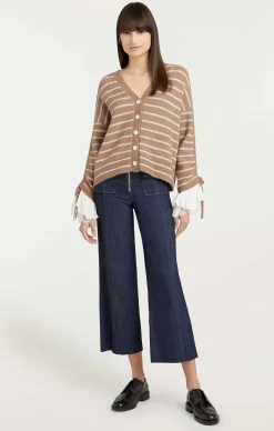 Striped Atlas Cardigan