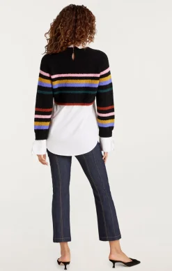 Striped Nelida Pullover