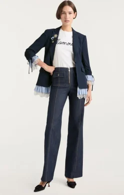 Striped Roxie Blazer