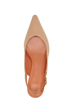 Sylvie Denim Slingback Pump
