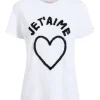 Textured Je T'aime Tee