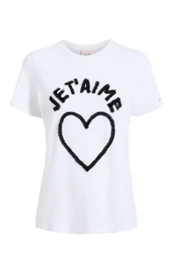 Textured Je T'aime Tee