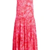 Tropical Inkblot Winnie Dress