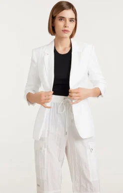 Tumbled Woven Khloe Blazer