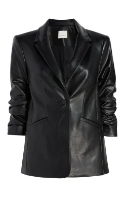 Vegan Leather Kylie Blazer