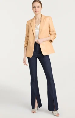 Vegan Leather Kylie Blazer