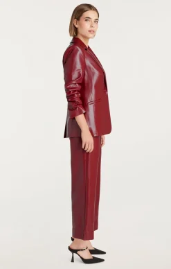 Vegan Leather Kylie Blazer