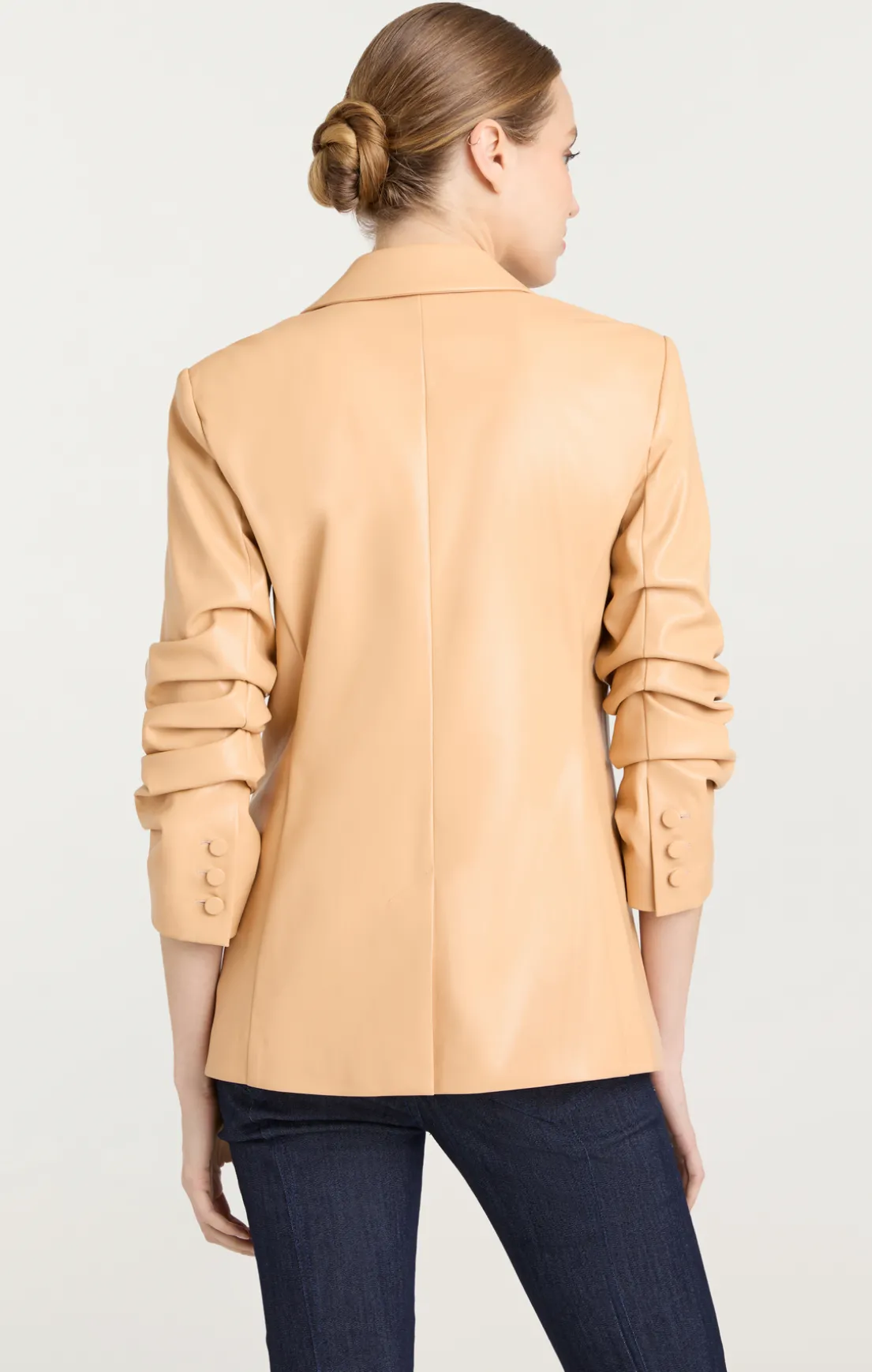 Vegan Leather Kylie Blazer