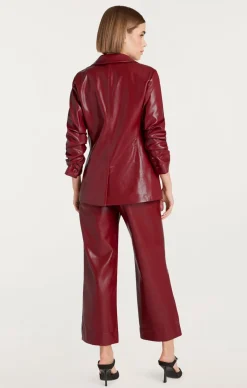 Vegan Leather Kylie Blazer