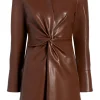 Vegan Leather Mckenna Dress