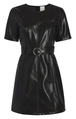 Vegan Leather Siv Dress